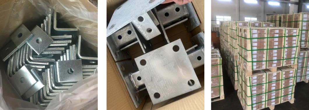 Zinc Plated Triple Wing Connector for 1-5/8